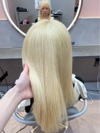 セミロング カラー three_ ナオキのヘアスタイル