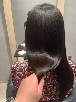 ロング 東梅田徒歩5分☆髪質 改善☆笹次ユウタのヘアスタイル