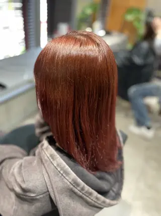 ミディアム カラー オガワ カエデ🦋のヘアスタイル