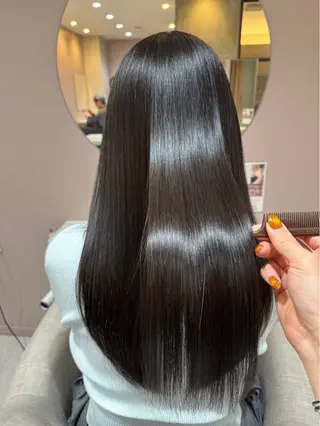 ロング 🌼縮毛矯正🌼 中野有騎🦕のヘアスタイル