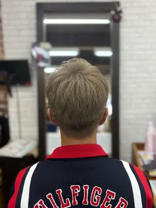 カラー メンズ 生駒のパーマ達人 FEELけんけんのヘアスタイル