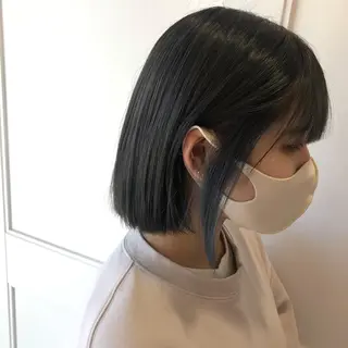 セミロング 中島 沙也加のヘアスタイル