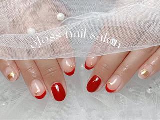 ネイル ゆり🌷 gloss nailのネイルデザイン