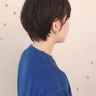 ショート 市川 千夏のヘアスタイル