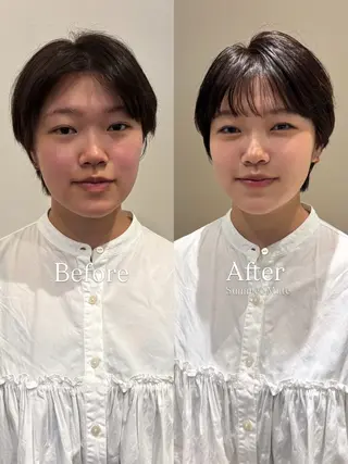 山村さら💎垢抜け イメチェン/レイヤーのヘアスタイル
