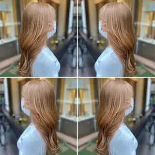 ロング カラー 髪質改善/艶カラー ⚡️コメス/錦糸町のヘアスタイル