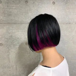 ミディアム カラー THE./ブリーチ /ハイトーン特化のヘアスタイル