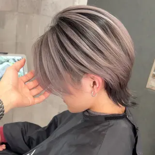 ミディアム メンズ縮毛矯正 🎖アジマ リョオのヘアスタイル