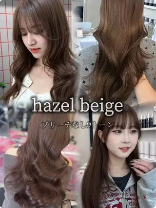 カラー 💍モテる艶髪 透明感カラー💖のヘアスタイル
