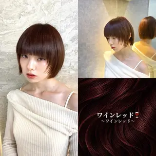 ショート 韓国レイヤー🌸 艶髪🫧池袋/礼二郎のヘアスタイル