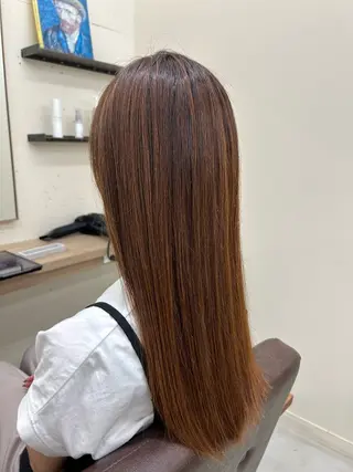 ロング 上野 めぐのヘアスタイル
