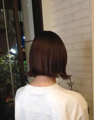 ショート 韓国✖️網紅🖤 パーマYURIYAのヘアスタイル
