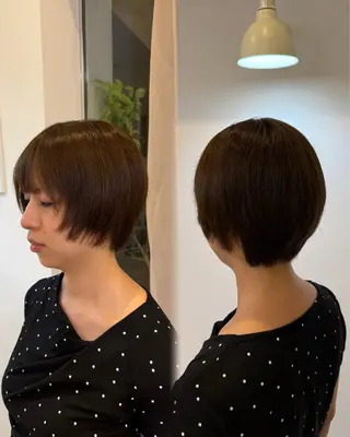 ショート カラー 【YARD.】橋本 稀乃のヘアスタイル