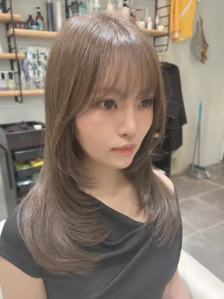 ロング 倉谷 恭平のヘアスタイル