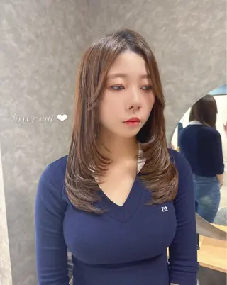 ロング カラー TELA HAIR 石岡♡ａｉｋａのヘアスタイル