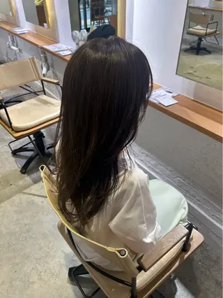 ロング カラー Hina/自由が丘 /学芸大学のヘアスタイル