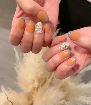 ネイル Lino+ ネイル&よもぎ蒸しのネイルデザイン
