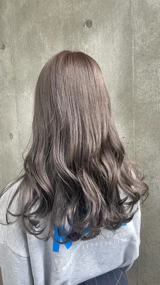 ロング カラー もりたみかこ 美容師お休み中のヘアスタイル