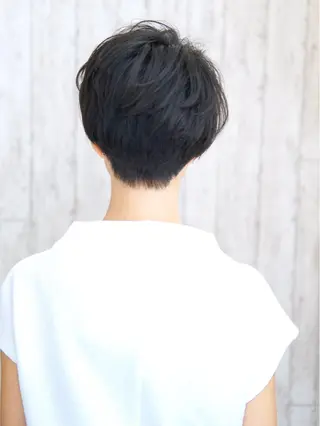 ショート カラー パーマ ヘアアレンジ メンズ キッズ ネイル マツエク・マツパ 永野 良一のヘアスタイル