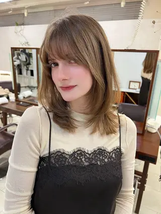 カラー 掛川 真那斗のヘアスタイル