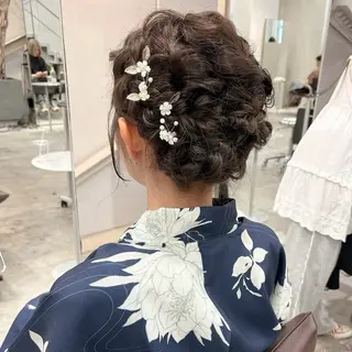ミディアム fev ririのヘアスタイル