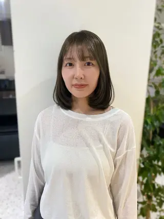 カラー RISAKO レイヤーカット🎀のヘアスタイル