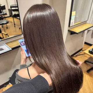 ロング 檜谷 晴　顔周りカットのヘアスタイル
