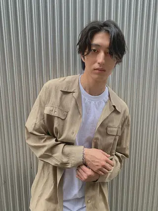 メンズ 三矢 ちなつのヘアスタイル