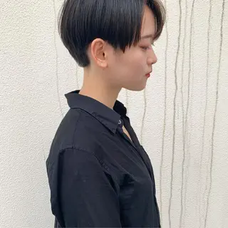 ショート ハイトーン/ショート 村上淳乃🐥のヘアスタイル