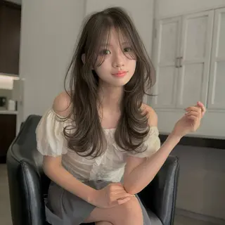 ロング 高野 恭佑のヘアスタイル