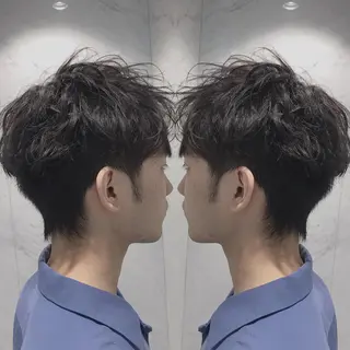 ショート メンズ 重政 和樹のヘアスタイル