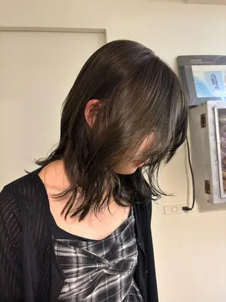 ミディアム 透明感カラー ／emiのヘアスタイル