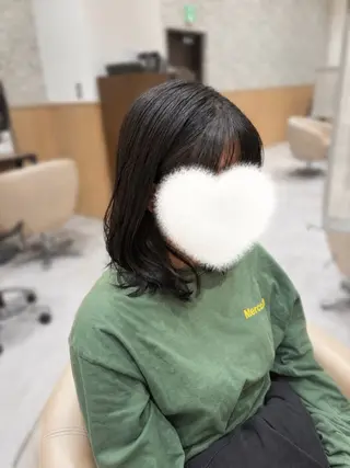セミロング カットモデル募集中！ mihane🫧のヘアスタイル