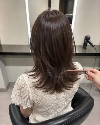 ミディアム カラー 🌈ウルトワ水素 髪質改善naru🌈のヘアスタイル