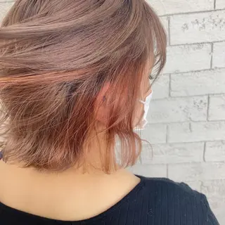 ショート カラー ️韓国ヘア/レイヤー カット❤️Yūkaのヘアスタイル