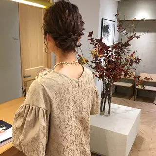 ミディアム レイヤーカット 鈴木駿介のヘアスタイル