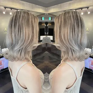 ミディアム カラー 【KIRA 代表】 TATSUYAのヘアスタイル