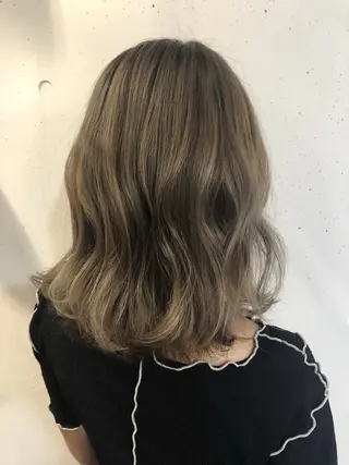ミディアム 阿佐ヶ谷 宇田川 かなのヘアスタイル