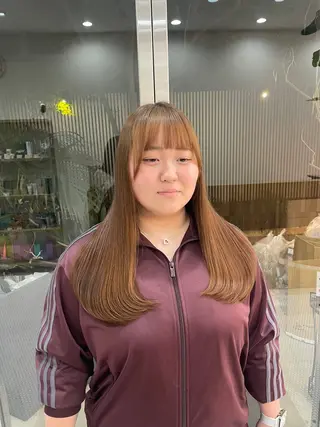 ロング レイヤーカット 🌱 はるかのヘアスタイル