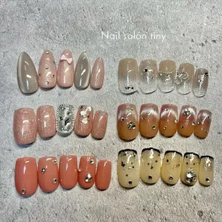 ネイル Nail salon tiny🩵のネイルデザイン