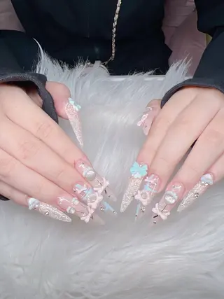ネイル Lee Nails チップ長さだし専門店のネイルデザイン