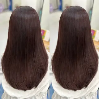 ロング 髪質改善🩵縮毛矯正 代々木/木下のヘアスタイル