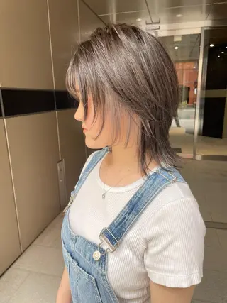 ショート カラー レイヤー/大人メンズ パーマ🌀 平島拓也のヘアスタイル