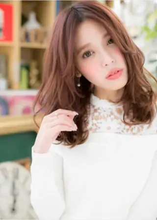 ロング カラー パーマ 🍀鶴貝 幸哉🍀のヘアスタイル