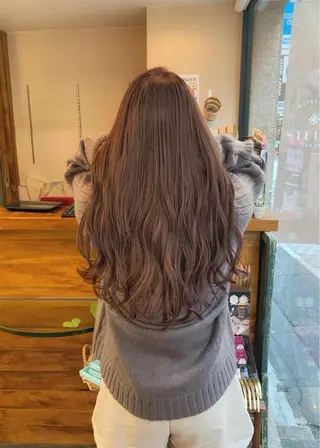 ロング カラー 矢野 晃平のヘアスタイル