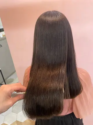 ロング ササキ カンタのヘアスタイル