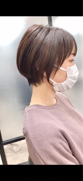 ショート 長谷川 駿のヘアスタイル