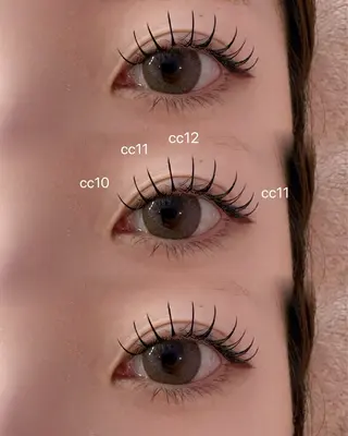 マツエク・マツパ 🩰kana eyelashのマツエク・マツパデザイン