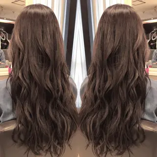 ロング カラー box mico. mutsumiのヘアスタイル