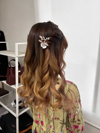 ヘアアレンジ 長岡 有里のヘアスタイル